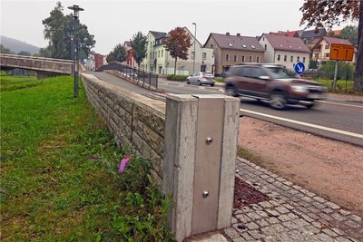 Wilkau-Haßlaus Mauer ist 2,3 Kilometer lang. 