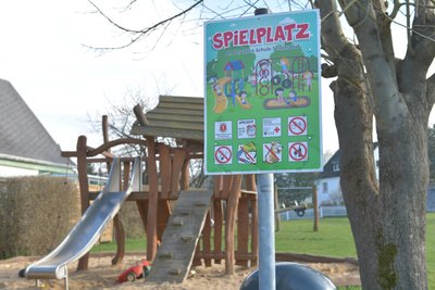 Seit 2019 gibt es den Spielplatz an der Alten Schule in Seifersdorf.