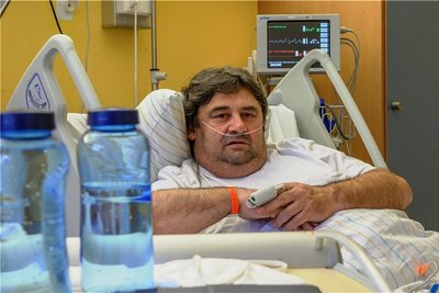 "Ich habe nicht bloß Glück gehabt. Ich habe sehr, sehr viel Glück gehabt." Schausteller Andreas Barnack entging der Intubierung um Haaresbreite.