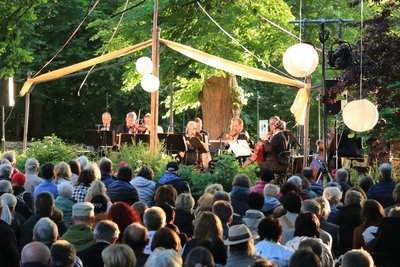 Mit 400 Gästen war das Konzert in Altensalz diesmal außergewöhnlich gut besucht.
