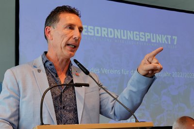 Fand deutliche Worte: CFC-Vorstandsvorsitzender Helmut Brunhuber.