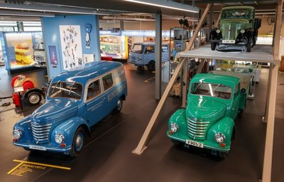 Bevor die Barkas-Fahrzeuge in Hainichen produziert wurden, liefen dort die Framo-Wagen vom Band.