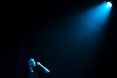 Charles A. Washington mit seiner selbst getanzten Choreografie "The Final Chapter".