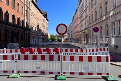 Die Reinhardtstraße soll zwischen Palmstraße und Lessingplatz saniert werden.
