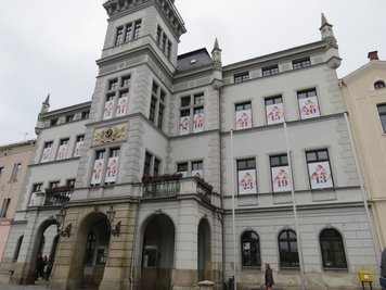 Rathaus in Oelsnitz: Volle Industriegebiete, keine freien Gewerbeflächen. 