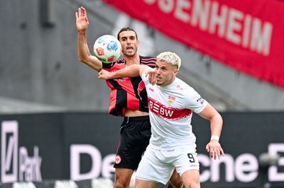 Mit einem 2:2 bei Eintracht Frankfurt sicherte sich der VfB Stuttgart um Ermedin Demirovic die Champions-League-Qualifikation.