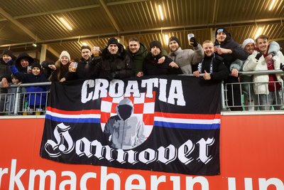 Ein Teil des ganz persönlichen Fanclubs von Niko Vukancic.