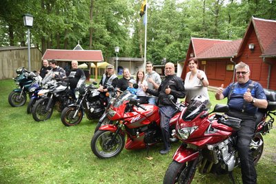 Biker wollen sich wieder in Gutenfürst treffen. Das Bild entstand voriges Jahr.