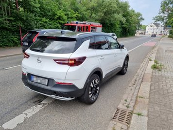 Laut Polizei wurden zwei Personen verletzt. 