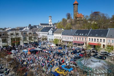 Bei bestem Wetter war der Autofrühling gut besucht.