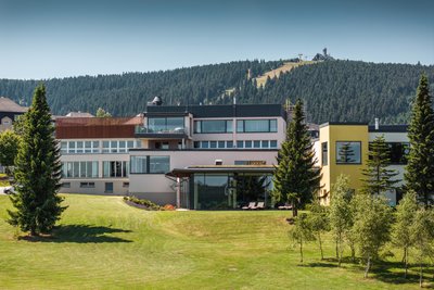 Das Elldus Resort in Oberwiesenthal: Hier gibt es schon seit Jahren ein Nahwärmenetz.