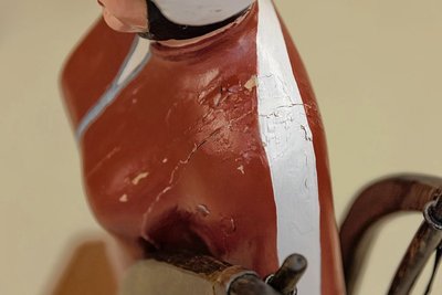 Aus der Nähe sind die Schäden besser zu erkennen. 