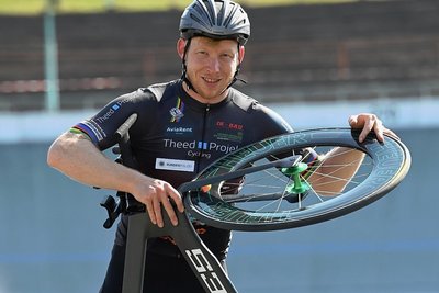 Joachim Eilers visiert bei der EM eine Medaille an. 