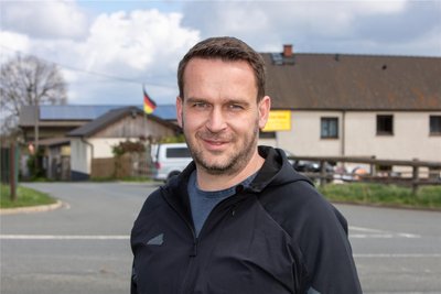 Der Ortsvorsteher von Oberlosa, Janes Trawinski, will auch nach der Wahl weitermachen. Er kandidiert bei den Wahlen im Juni erneut.