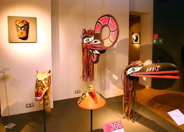 In der Dauerausstellung im Daetz Centrum in Lichtenstein waren rund 500 Werke zu sehen. Ein Teil davon war die Nordamerika-Schau.