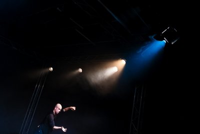 Charles A. Washington mit seiner selbst getanzten Choreografie "The Final Chapter".