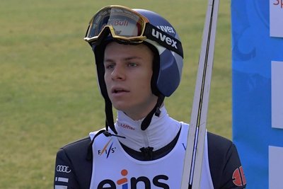 Andreas Wellinger konnte als Zehnter zufrieden sein. 