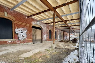 Der Bahnhof in Niederschlema wird saniert. Zur Laga werden dort Blumen erblühen.