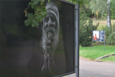 Porträts gehören zu seinen Leidenschaften: Fotograf Stefan Glaß stellt am Klein-Erzgebirge in Oederan aus.