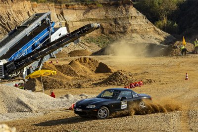 Nicht nur mit seinem Fiat Punto, sondern auch im Mazda MX-5 verwies Konrad Mallok die Konkurrenz auf die Plätze.