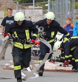 Am Samstag geht es in Werdau bei der Stadtmeisterschaft im Löschangriff heiß her.