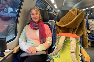 Kristin Eubling pendelt jede Woche nach Chemnitz, die vielen Ausfälle nimmt sie gelassen.