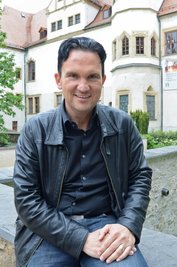 Die Vermarktung des Glauchauer Schlosses liegt Nico Tippelt besonders am Herzen.