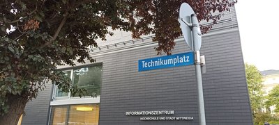 Der Jugendtreff Drop In in Mittweida am Technikumplatz 9.