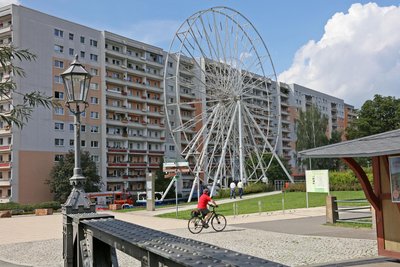Die Stadt hätte das Riesenrad im Muldeparadies gerne wieder. Aber findet sich einen Betreiber?