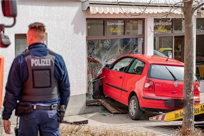 Wie durch ein Wunder wurde bei dem Unfall in der Bäckerei niemand verletzt.