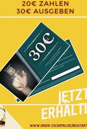 Erfahrungen sammelte der Zschopauer Gewerbeverein schon in der Pandemiezeit mit der Ausgabe von Neustartgutscheinen.