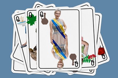 Sabrina Lenk ist die Wurzelkönigin von Bockau. Grafik/Illustration: Mark Frost
