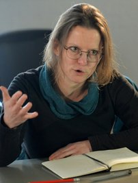 Claudia Kallmeier engagiert sich im Bürgerbündnis "Freiberg für alle" seit dessen Gründung im Sommer 2019. 