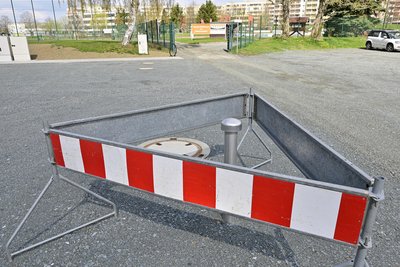 Eine neue Zisterne sorgt im Elstertalstadion für genügend Löschwasser im Ernstfall.