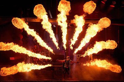 Unter Feuer: Rammstein-Sänger Till Lindemann.