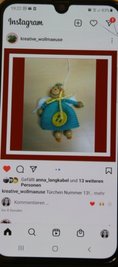 Auf Instagram erscheint täglich ein Bild mit Strickwaren der Wollmäuse.