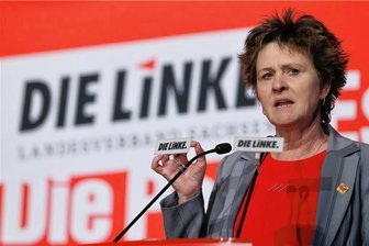 1. Mai: Gewerkschaft ruft Arbeitnehmer zu mehr Selbstbewusstsein auf - Sabine Zimmerman streitet seit vielen Jahren für die Rechte der Arbeitnehmer und das nicht nur zum 1. Mai. Foto: Jan Woitas/dpa/Archiv