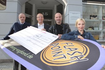 10.000-Euro-Spende für Drogenhilfe in Plauen -
