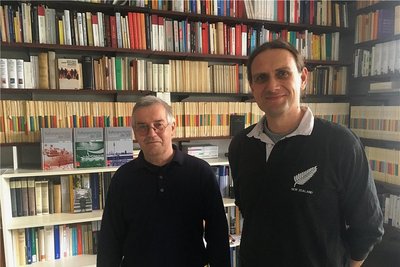 Gehen bei der DDR-Betrachtung wissenschaftlich ins Detail und thematisch in die Breite: Prof. Dr. Gerd Dietrich und Dr. Maik Weichert. 
