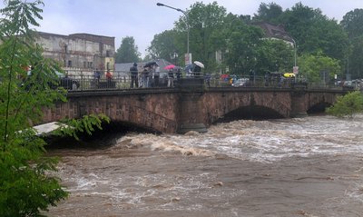 Die Flut im Juni 2013 sorgte auch in Mittweida für Schäden. Seither haben sich weitere Haushalte gegen Hochwasser gewappnet.