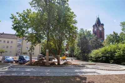 Grünes Licht für Spielplatzbau: An der Paul-Schneider-Straße in Plauen sind keine Blindgänger entdeckt worden. 