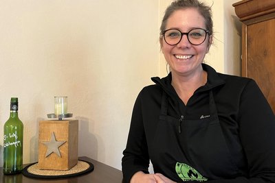 Nadine Rieke ist die Inhaberin vom Erzhof Nassau.