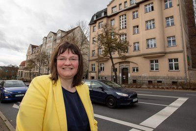 Silke Schwabe ist Geschäftsführerin der Diakonie Plauen.
