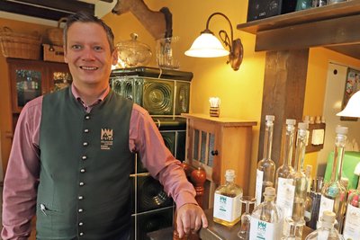 Robert Scharf betreibt das Kleine Vorwerk in Sayda.