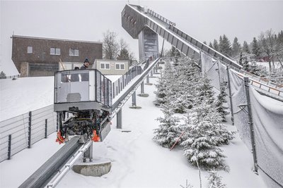Der Schanzenlift in Oberwiesenthal funktioniert momentan nicht.