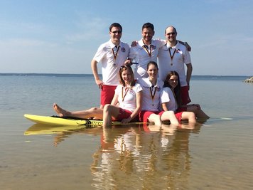Die besten Rettungsschwimmer des Deutschen Roten Kreuzes (DRK) kommen aus Chemnitz.