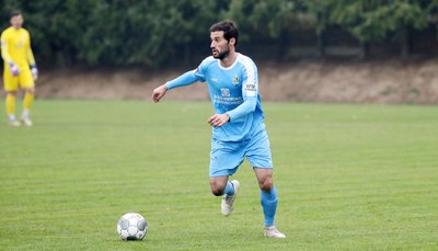Thomas Doyle im Landespokal gegen den FSV Krostitz.