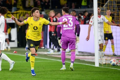 Samuele Inácio will in Zukunft noch öfter für den BVB jubeln. (Archivbild)