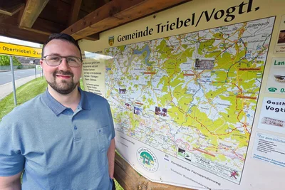 Christopher Groß (Freie Wähler) ist zum ehrenamtlichen Bürgermeister von Triebel gewählt worden.