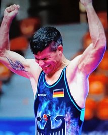 Champion Daniel Franke.